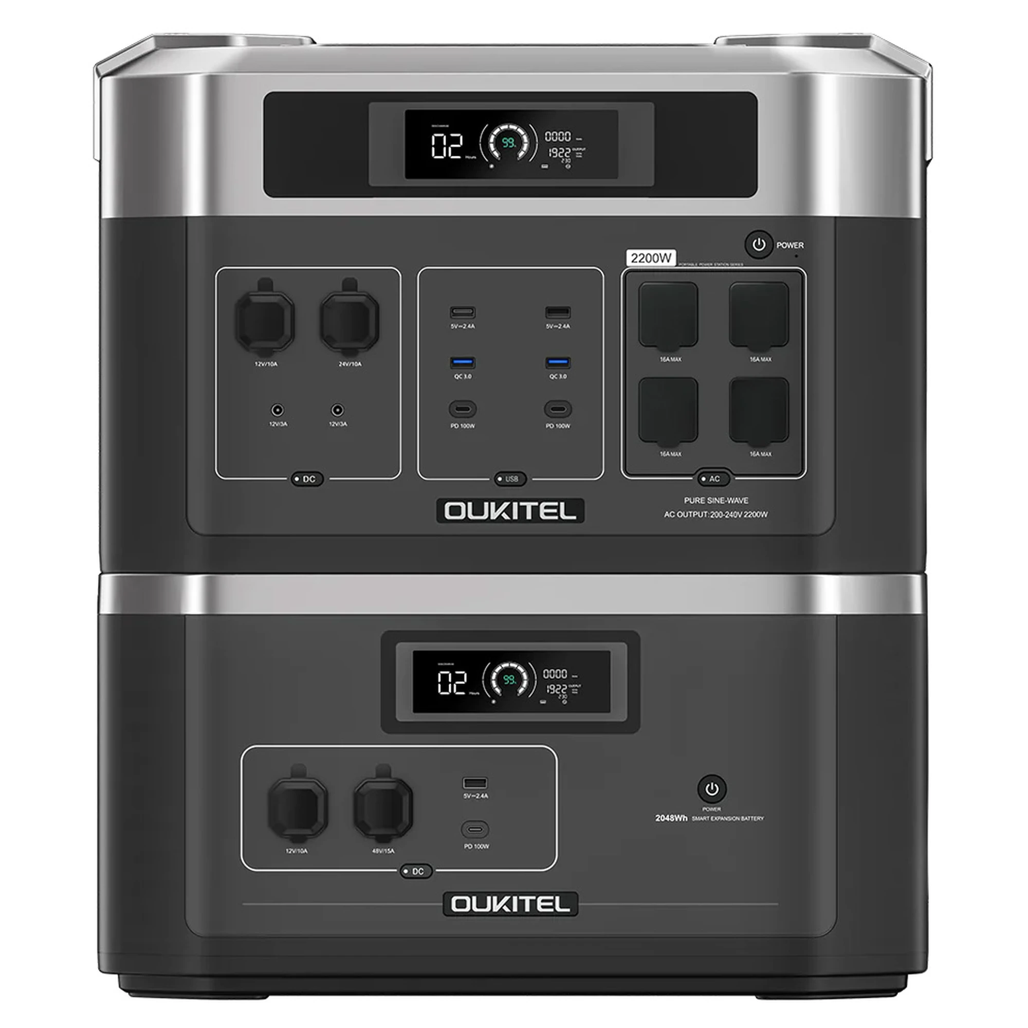 Купить Зарядная станция + батарея OUKITEL BP2000E+B2000E - фото 1