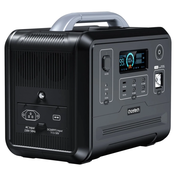 Купить Зарядная станция Choetech BS005-EU-BK 1200W 960Wh - фото 4