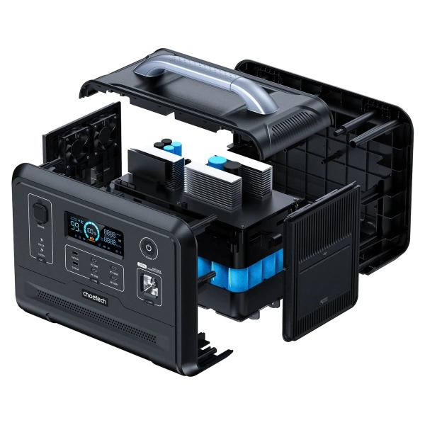 Купить Зарядная станция Choetech BS005-EU-BK 1200W 960Wh - фото 6