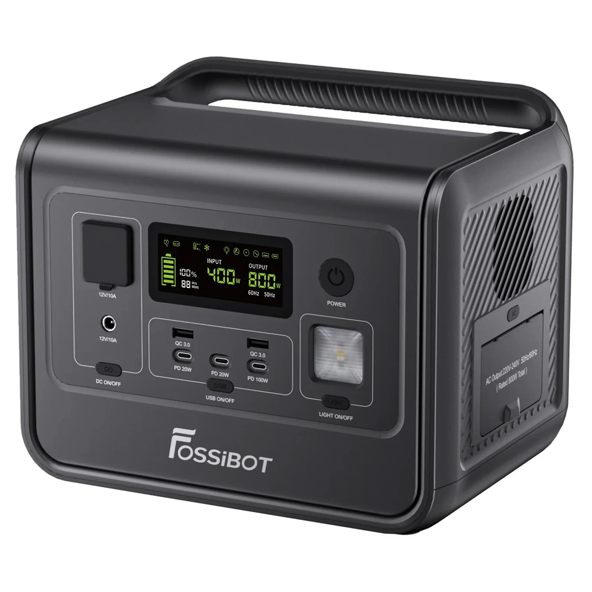 Купить Зарядная станция FOSSIBOT F800 800W 512Wh - фото 2
