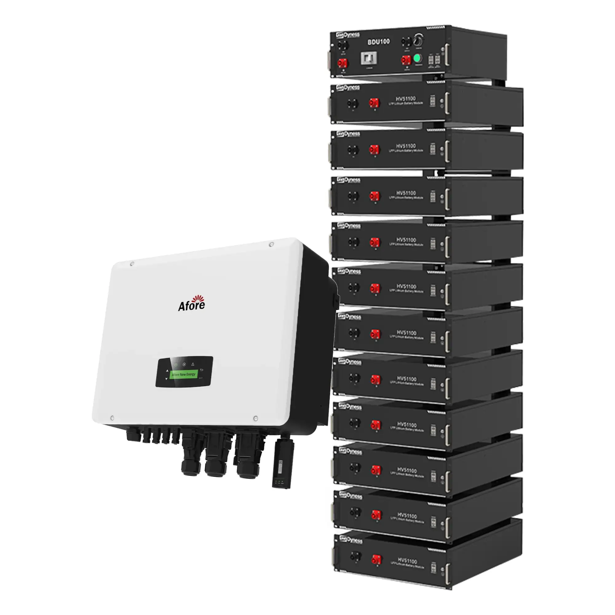 Купити Система зберігання енергії Afore AF30K-TH-1DY56.3K-LFP 30kW 56.32kWh 1BAT LiFePO4 6000 циклів - фото 1