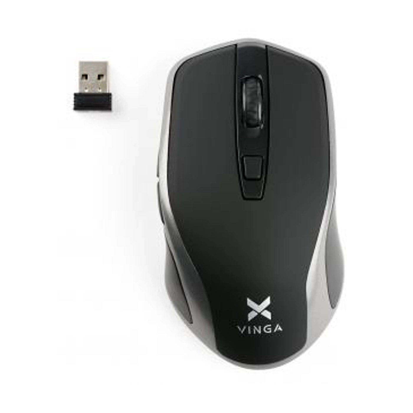Купить Мышь Vinga MSW-909 Silent Black/Grey - фото 1