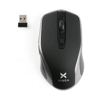 Купити Мишка Vinga MSW-909 Silent Black/Grey - фото 1