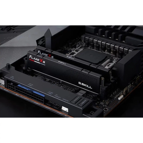 Купить Модуль памяти G.Skill Flare X5 Black DDR5-6000 32GB (2x16GB) CL36-48-48-96 1.25V AMD EXPO (F5-6000J3648D16GX2-FX5) - фото 4