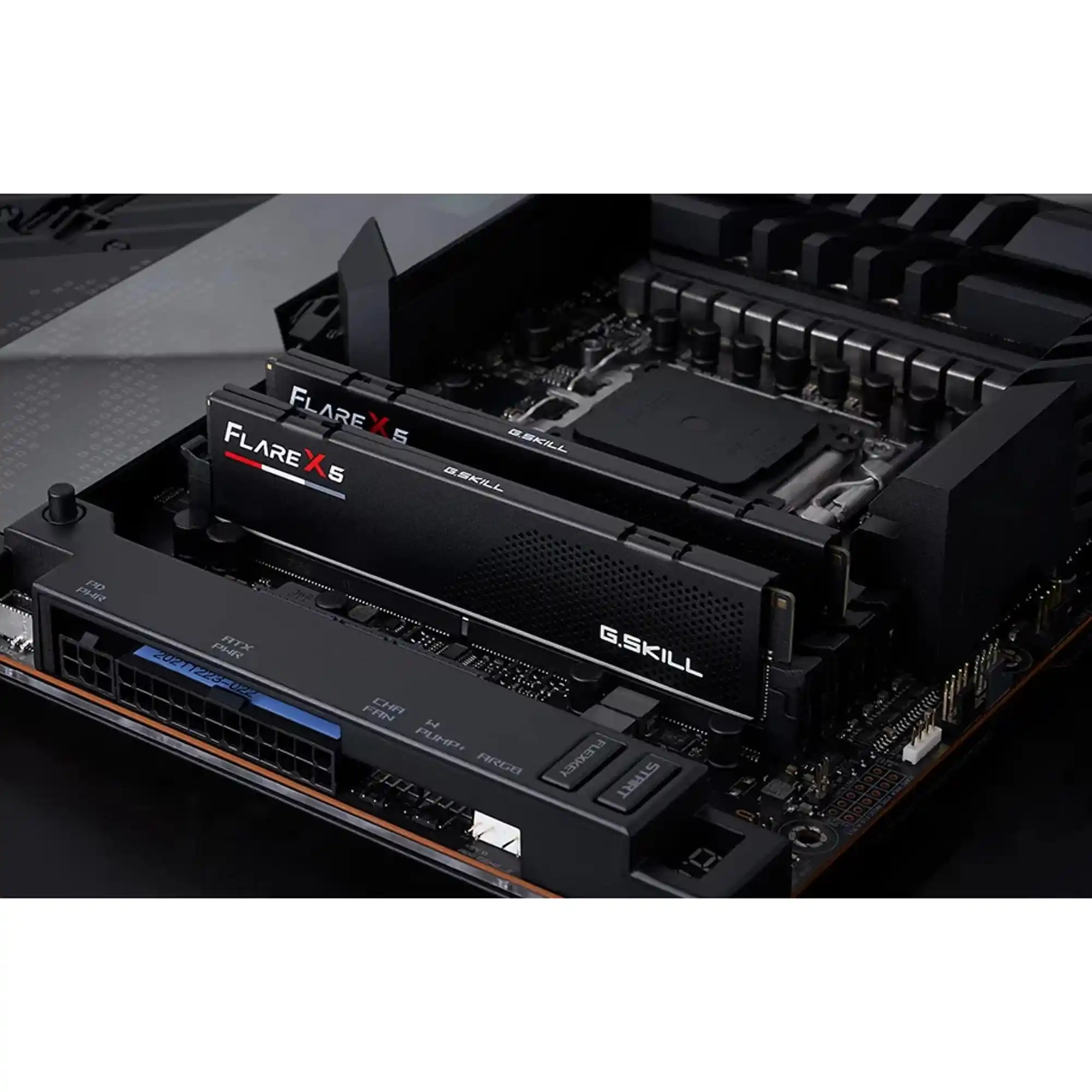 Купить Модуль памяти G.Skill Flare X5 Black DDR5-6000 32GB (2x16GB) CL36-48-48-96 1.25V AMD EXPO (F5-6000J3648D16GX2-FX5) - фото 4