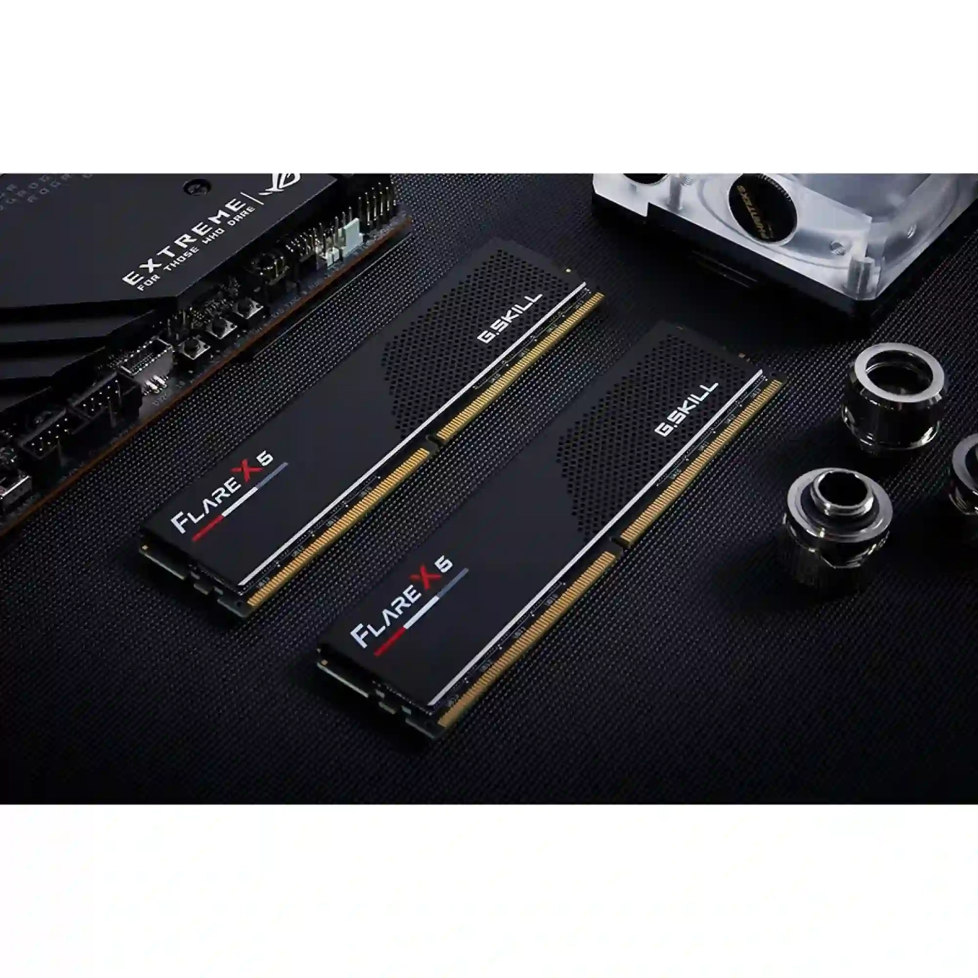 Купить Модуль памяти G.Skill Flare X5 Black DDR5-6000 32GB (2x16GB) CL36-48-48-96 1.25V AMD EXPO (F5-6000J3648D16GX2-FX5) - фото 5