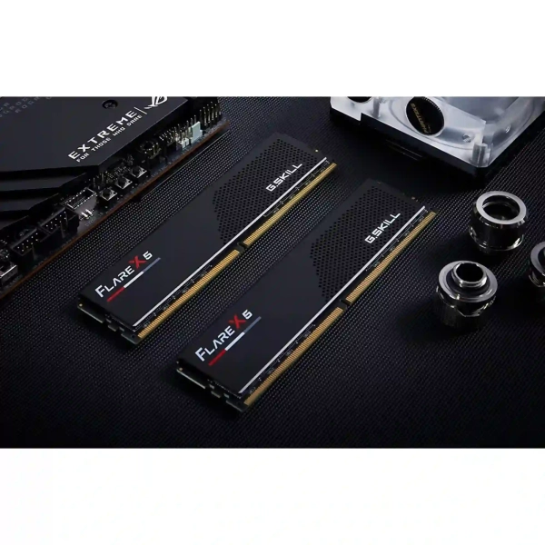 Купить Модуль памяти G.Skill Flare X5 Black DDR5-6000 32GB (2x16GB) CL36-48-48-96 1.25V AMD EXPO (F5-6000J3648D16GX2-FX5) - фото 5