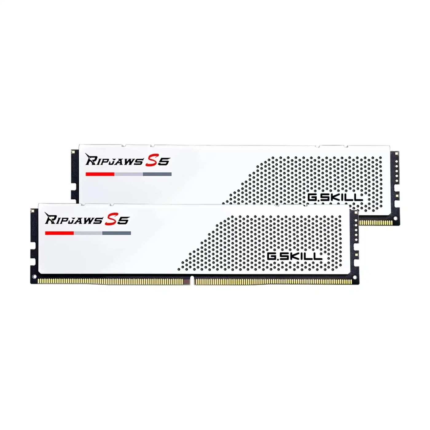 Купить Модуль памяти G.Skill Ripjaws S5 White DDR5-6000 32GB (2x16GB) Intel XMP (F5-6000J3648D16GX2-RS5W) - фото 1