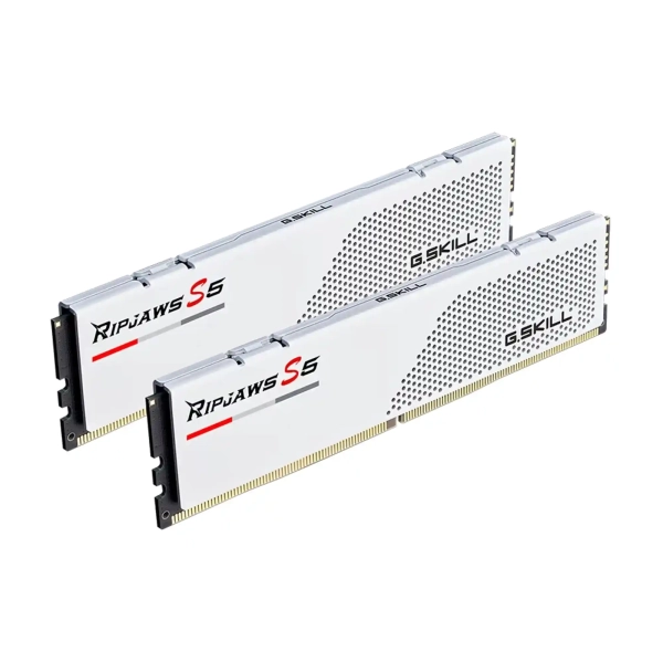 Купить Модуль памяти G.Skill Ripjaws S5 White DDR5-6000 32GB (2x16GB) Intel XMP (F5-6000J3648D16GX2-RS5W) - фото 2