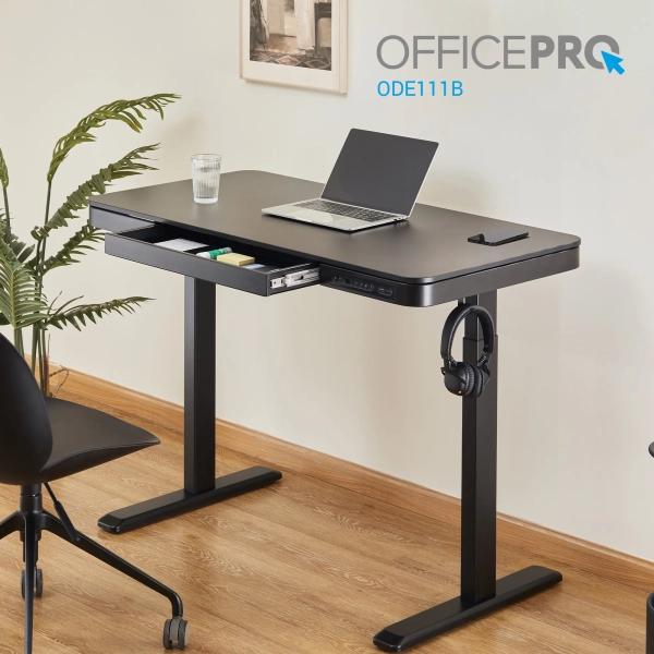 Купить Компьютерный стол с электрорегулировкой высоты OfficePro ODE111B - фото 5