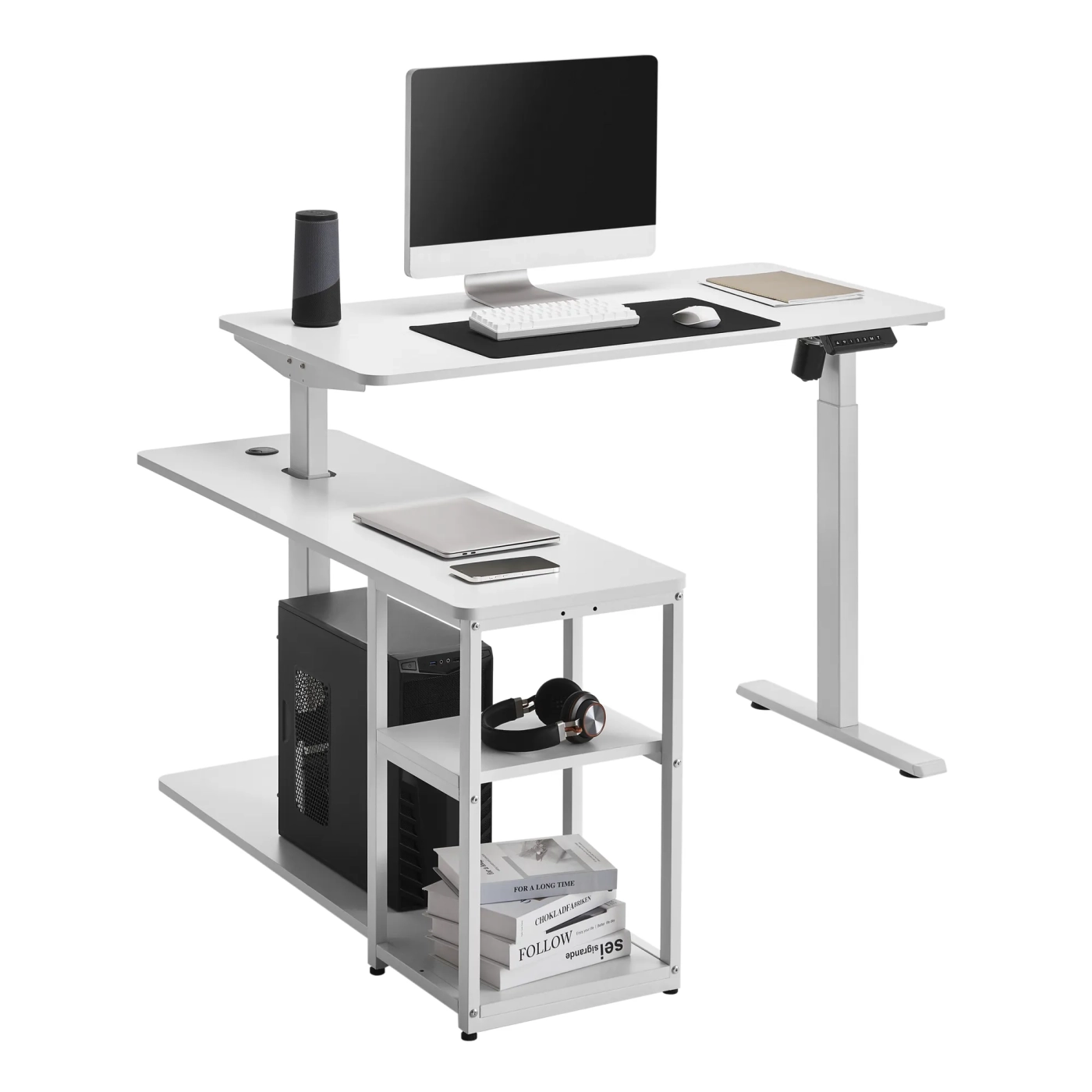 Купить Компьютерный стол с электрорегулировкой высоты OfficePro ODE119W - фото 2