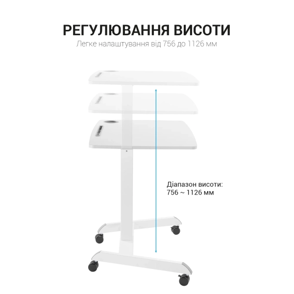 Купить Офисный стол с регулировкой высоты OfficePro ODM380W - фото 10