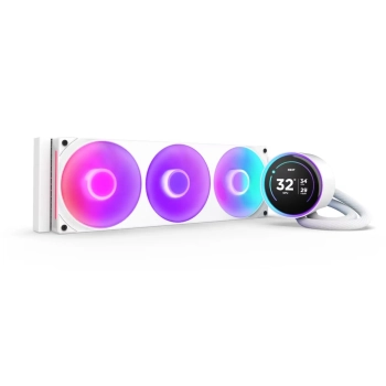Купить Система водяного охлаждения NZXT Kraken Elite 360 RGB White (RL-KR36E-W2) - фото 1