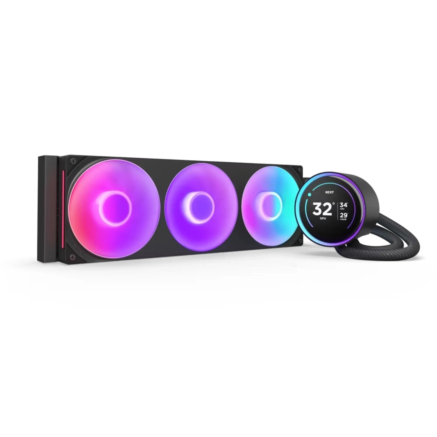 Купить Система водяного охлаждения NZXT Kraken Elite 360 RGB Black (RL-KR36E-B2) - фото 1