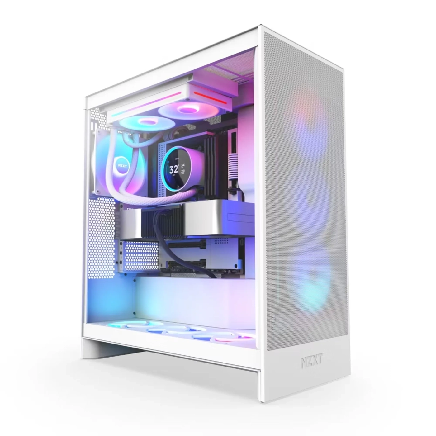 Купить Система водяного охлаждения NZXT Kraken Elite 240 RGB White (RL-KR24E-W2) - фото 5
