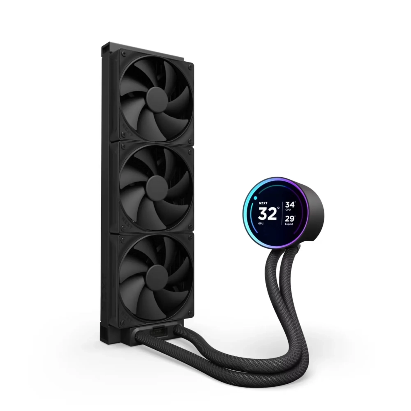 Купить Система водяного охлаждения NZXT Kraken Elite 360 (RL-KN36E-B2) - фото 2