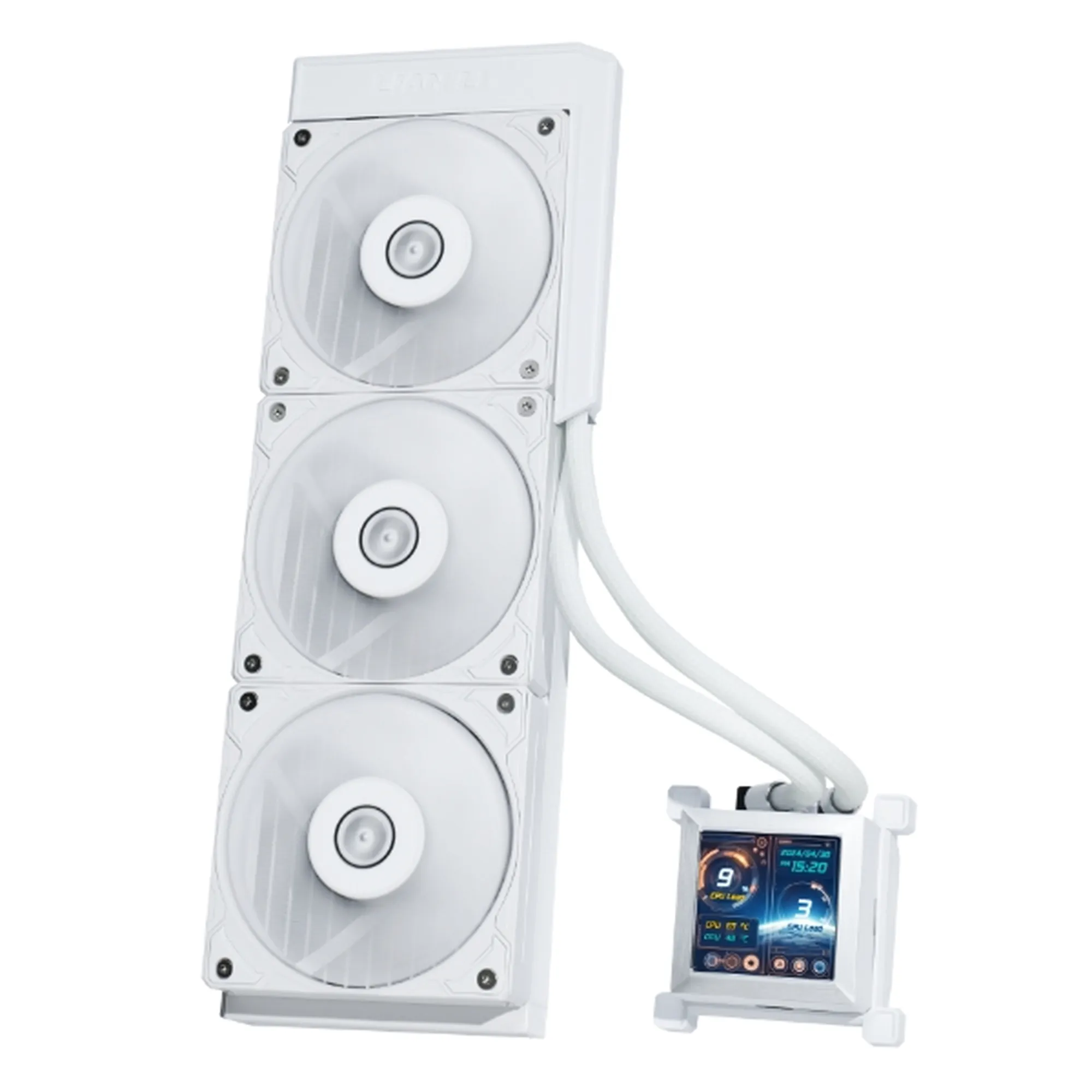 Купить Система водяного охлаждения Lian Li HydroShift LCD 360S White (G89.GHSLCD36SW.00) - фото 1