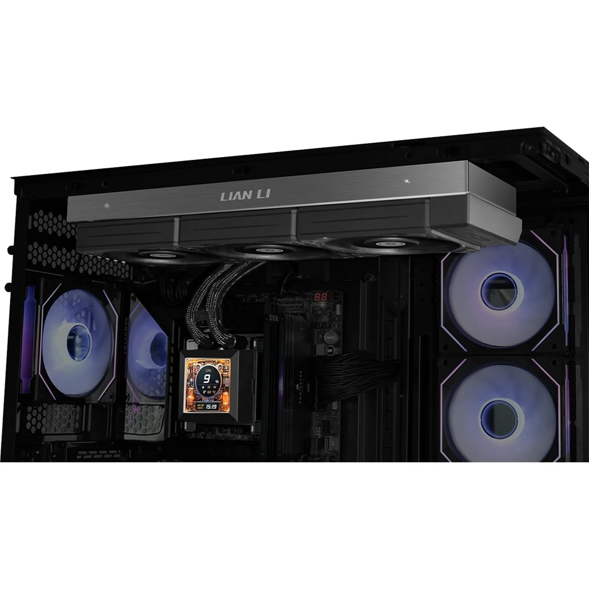 Купити Система водяного охолодження Lian Li HydroShift LCD 360R White (G89.GHSLCD36RW.00) - фото 13