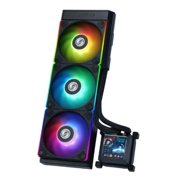 Купити Система водяного охолодження Lian Li HydroShift LCD 360R Black (G89.GHSLCD36RB.00) - фото 1