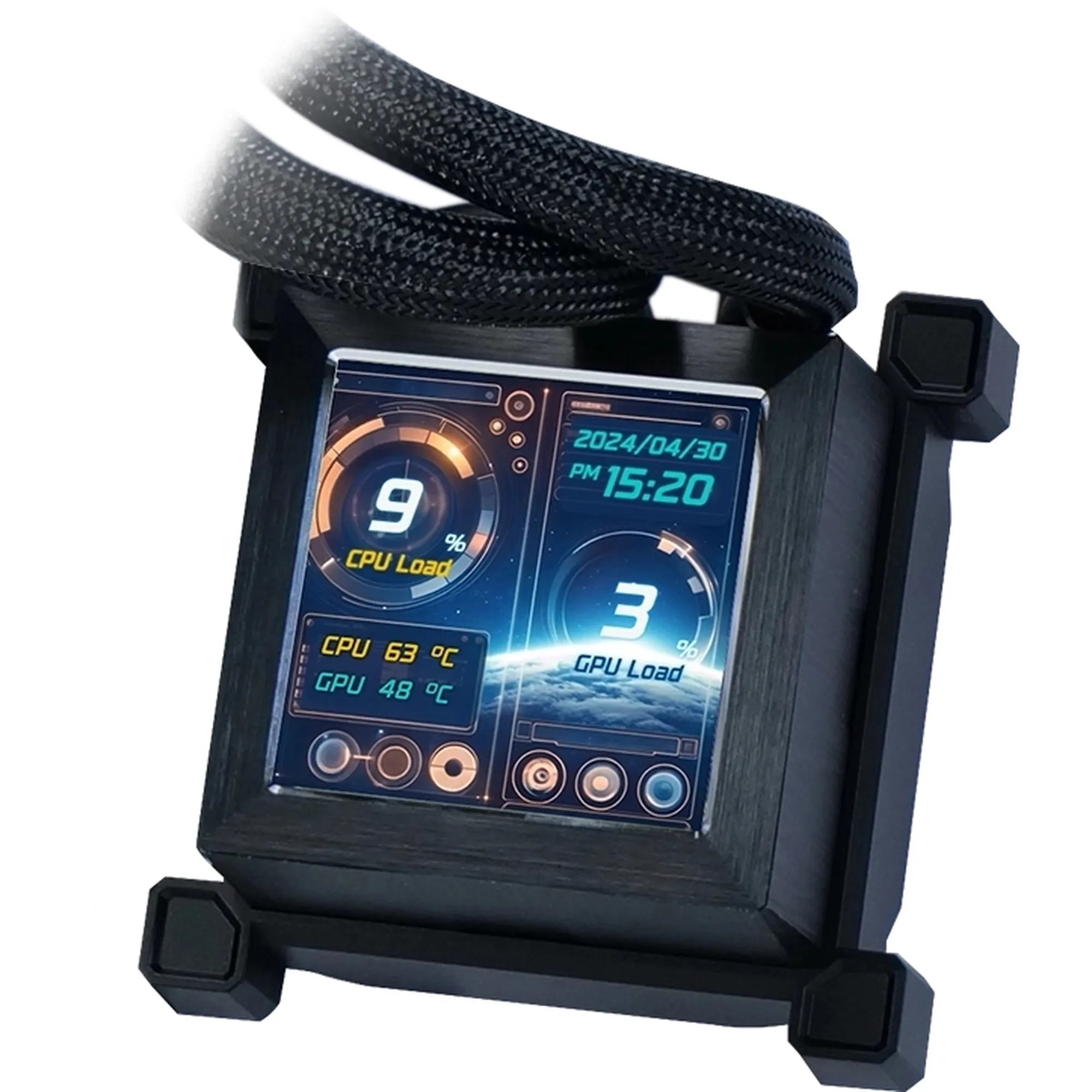 Купити Система водяного охолодження Lian Li HydroShift LCD 360TL Black (G89.GHSLCD36TB.00) - фото 11