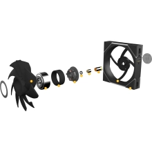 Купити Вентилятор Lian Li Uni Fan TL 120 Reverse Blade Black 3-pack (G99.12RTL3B.00) - фото 4