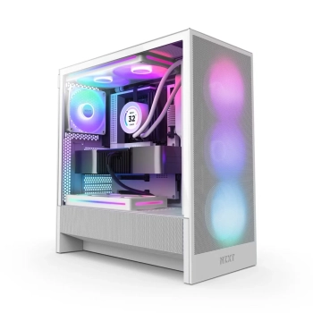 Купить Корпус NZXT H5 Flow RGB White (CC-H52FW-R1) - фото 1