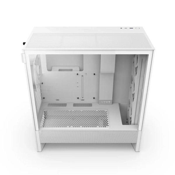 Купить Корпус NZXT H5 Flow RGB White (CC-H52FW-R1) - фото 4