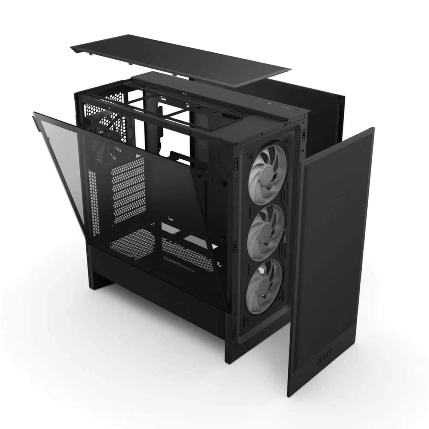Купить Корпус NZXT H5 Flow RGB Black (CC-H52FB-R1) - фото 2