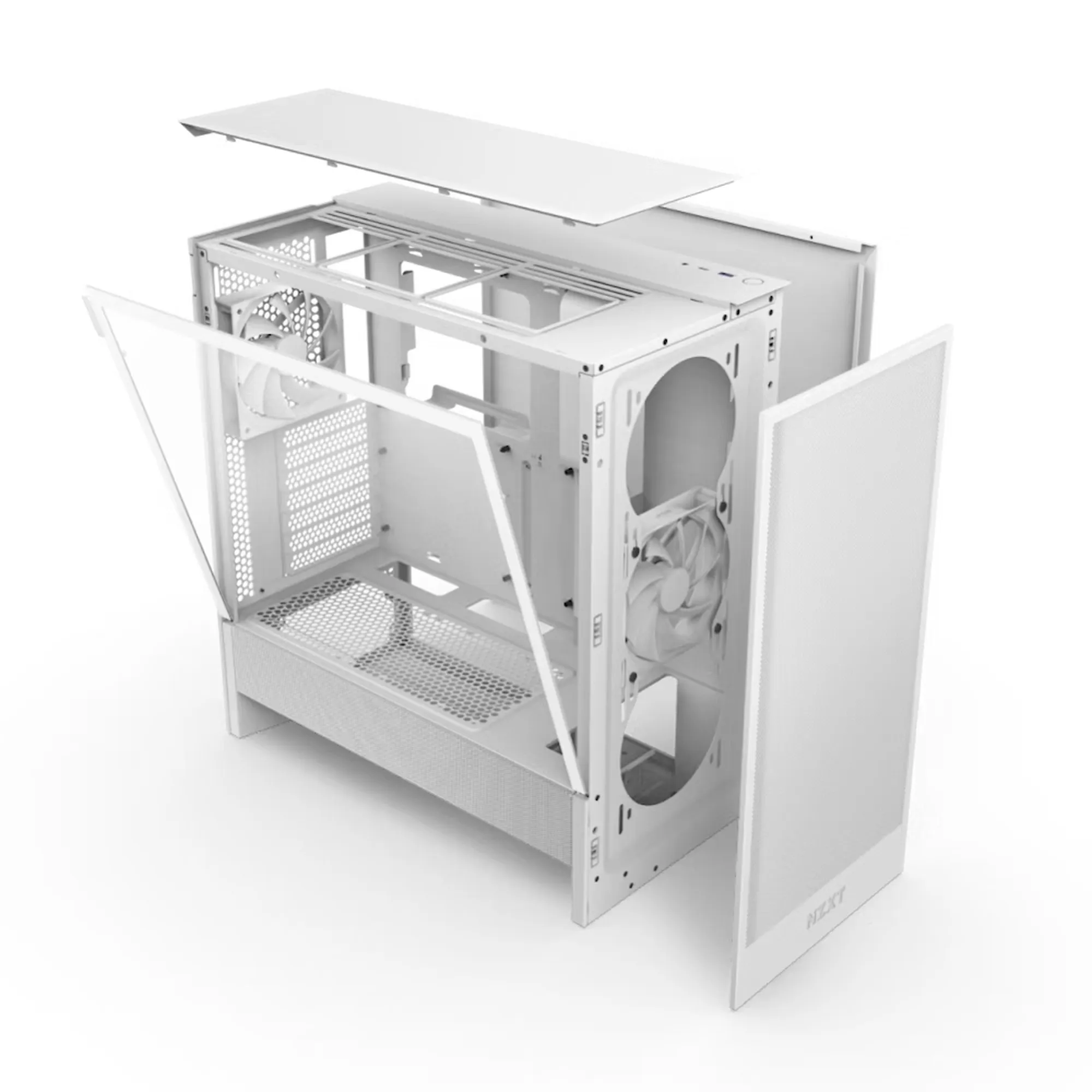 Купить Корпус NZXT H5 Flow White (CC-H52FW-01) - фото 2