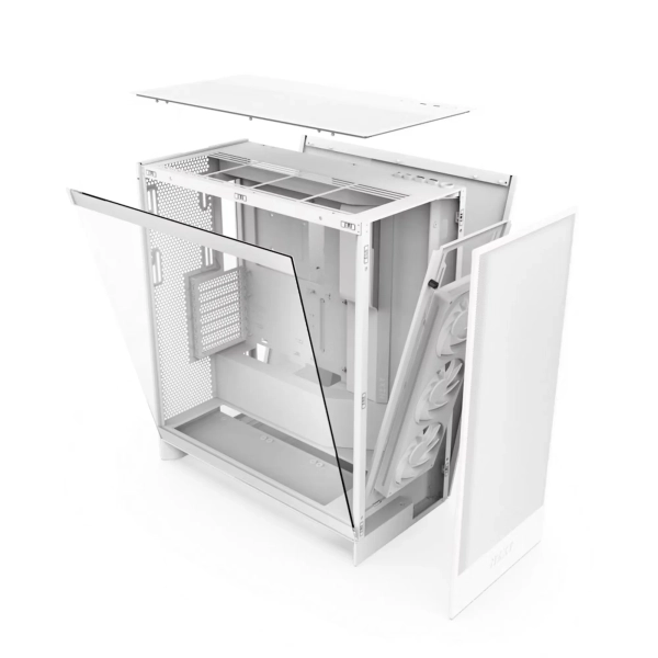 Купить Корпус NZXT H7 Flow RGB White (CM-H72FW-R1) - фото 6