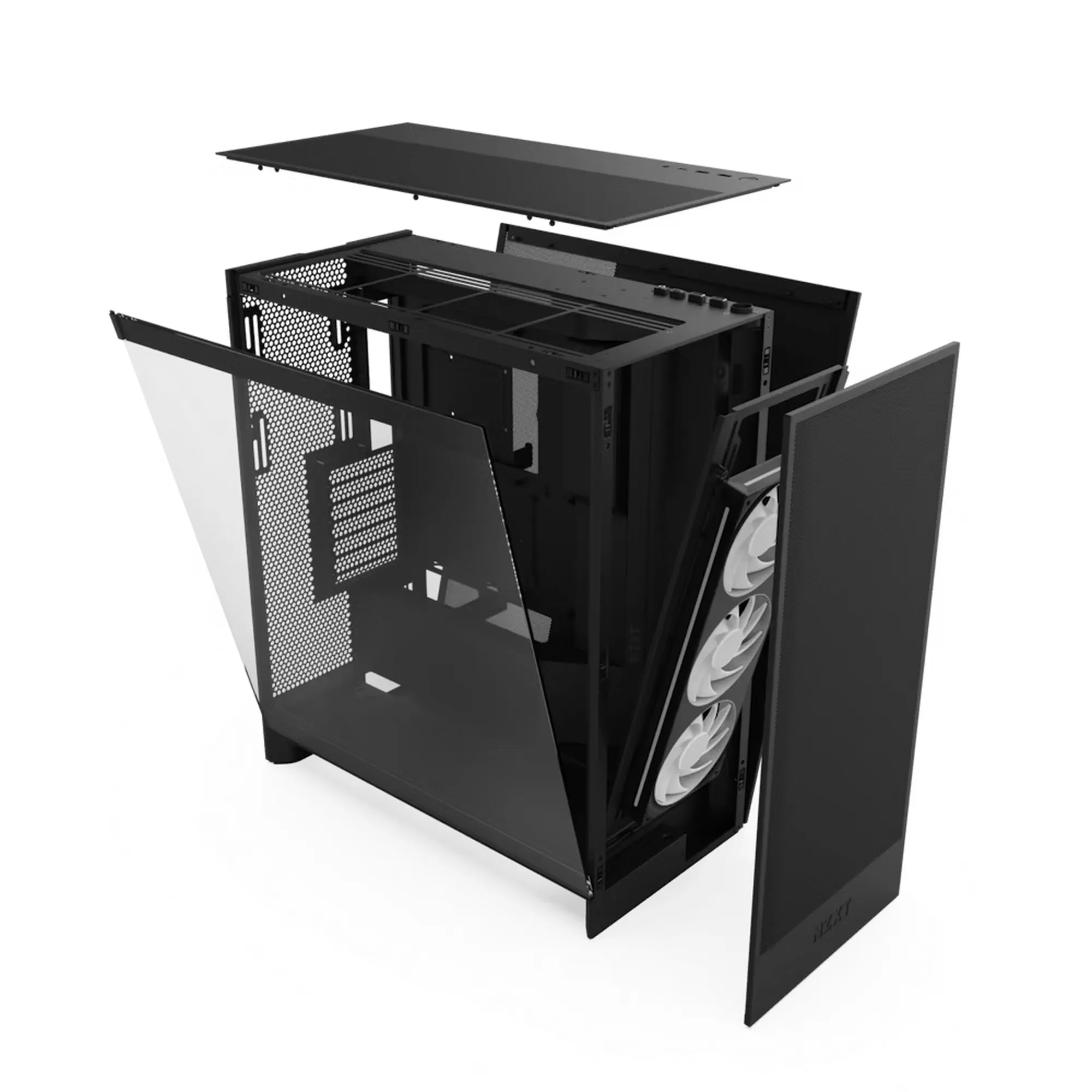 Купить Корпус NZXT H7 Flow RGB Black (CM-H72FB-R1) - фото 5