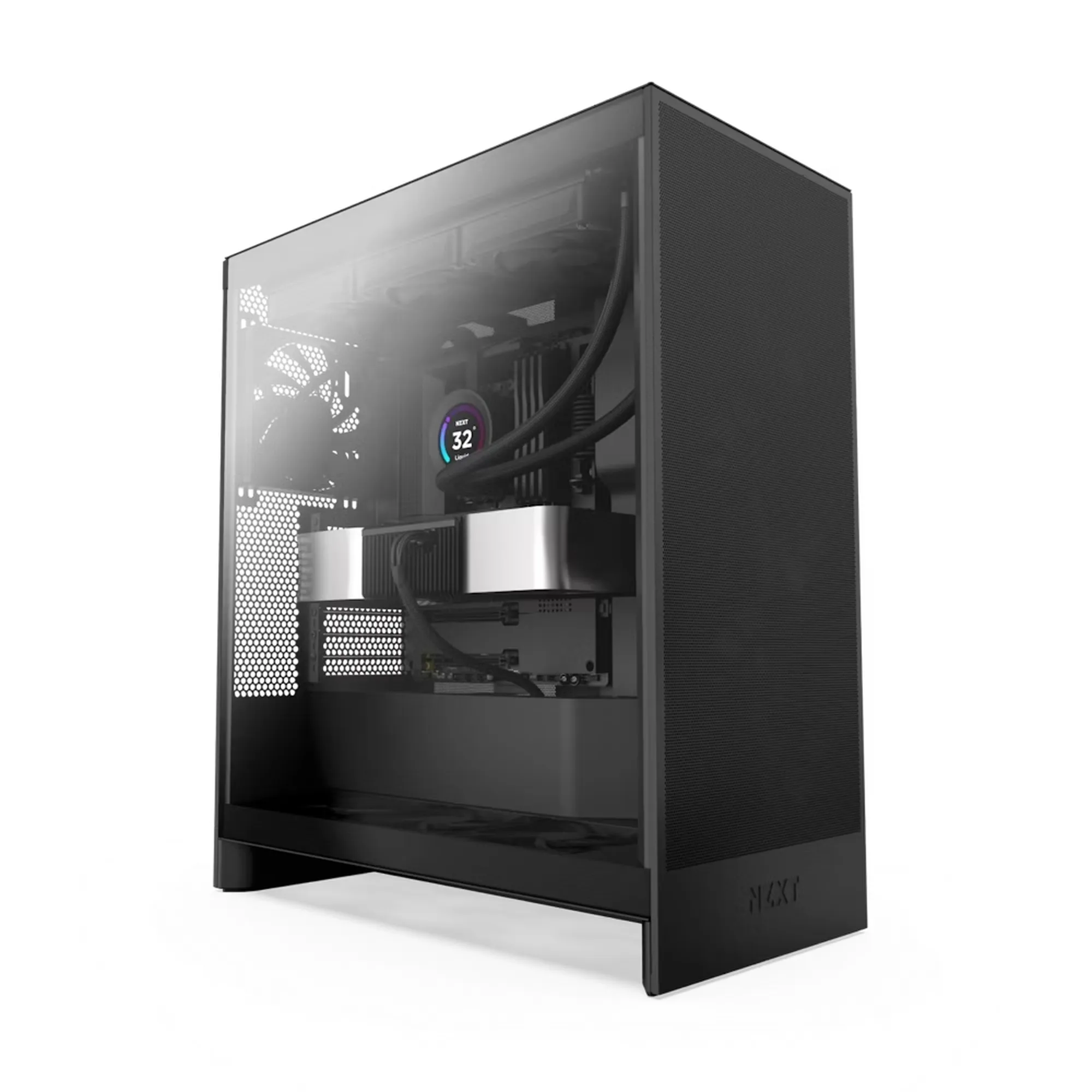 Купити Корпус NZXT H7 Flow Black (CM-H72FB-01) - фото 1
