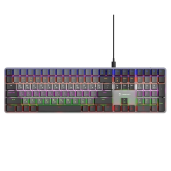 Купити Клавіатура GamePro MK145R Red Swich Low Profile USB Dark Gray - фото 1