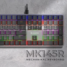 Купити Клавіатура GamePro MK145R Red Swich Low Profile USB Dark Gray - фото 4