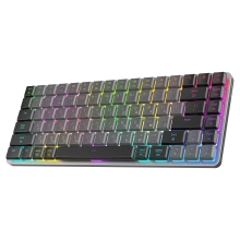 Купить Клавиатура GamePro MK230R Red Swich Low Profile RGB Wireless/Bluetooth/USB Dark Gray - фото 3