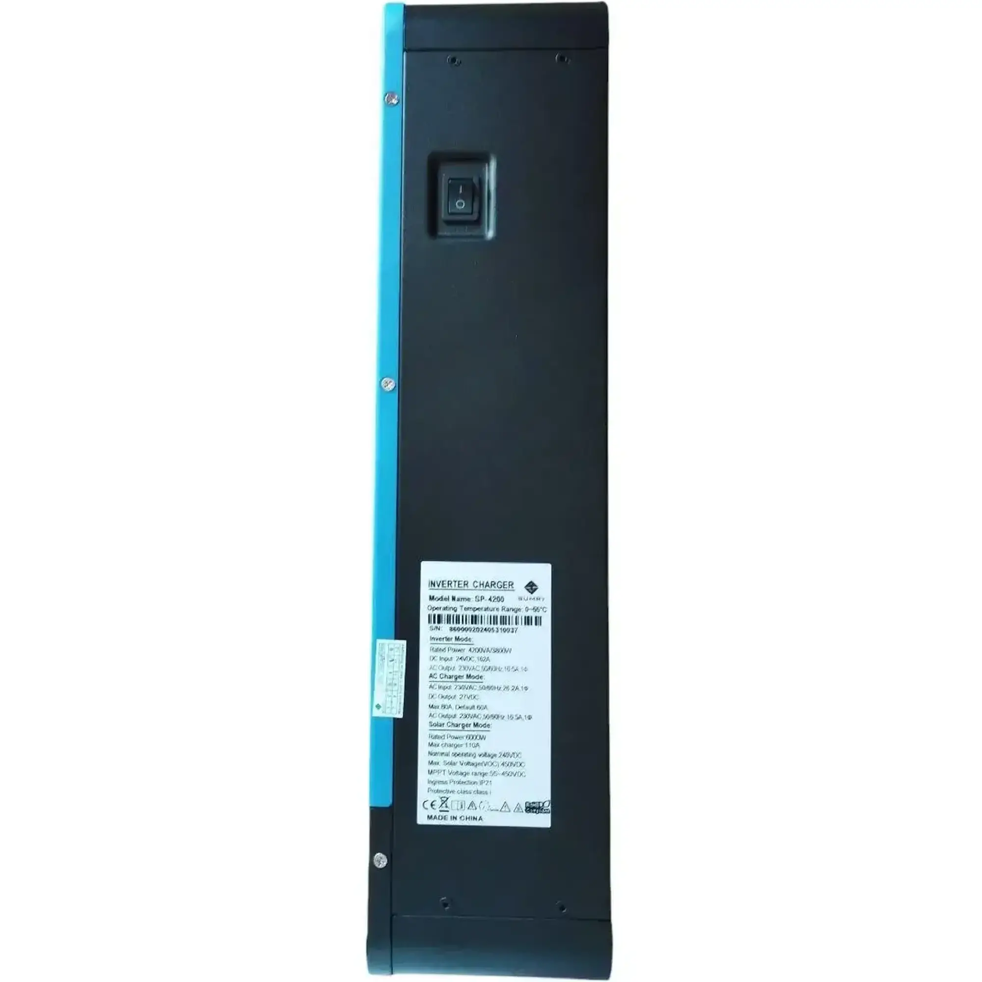 Купити Автономний інвертор Sumry SP-4200H-24 3800W 24V 1 MPPT 220V Однофазний (SP-4200H-24) - фото 8