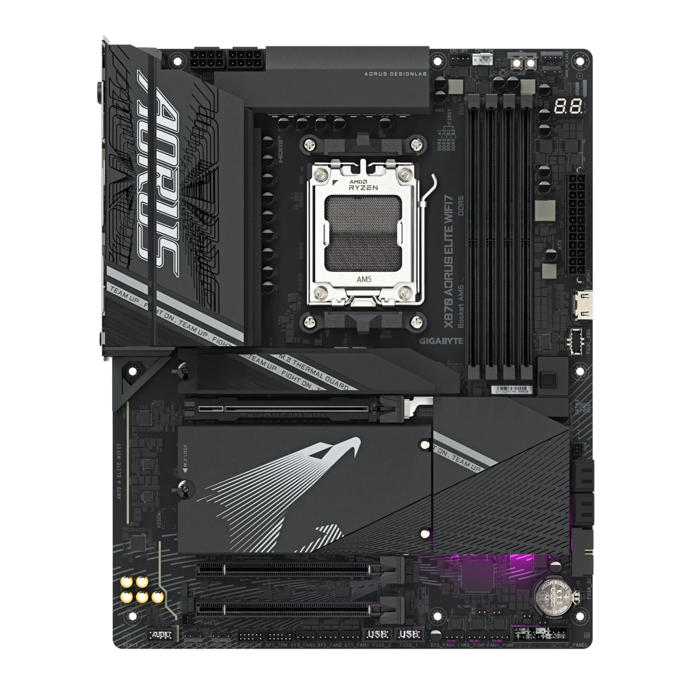 Купить Материнская плата Gigabyte X870 AORUS ELITE WIFI7 - фото 1