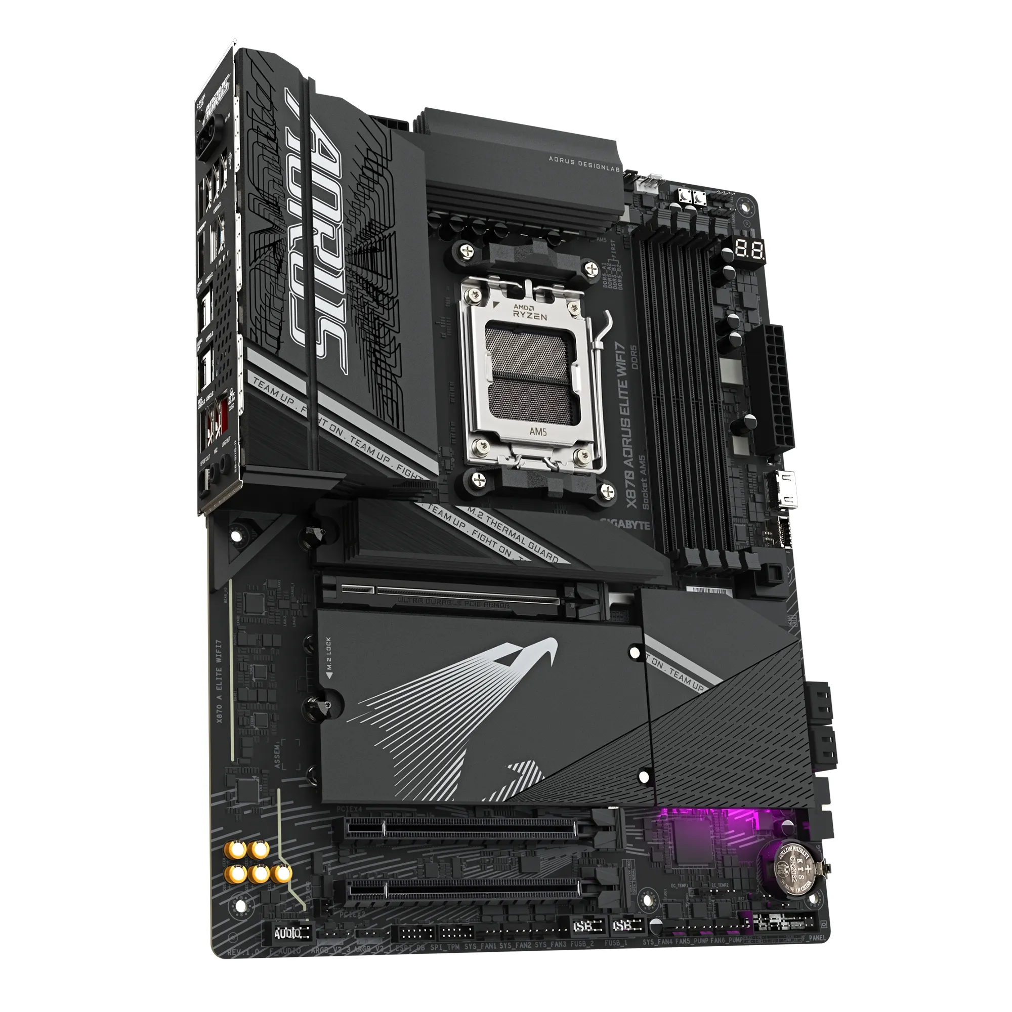 Купить Материнская плата Gigabyte X870 AORUS ELITE WIFI7 - фото 2