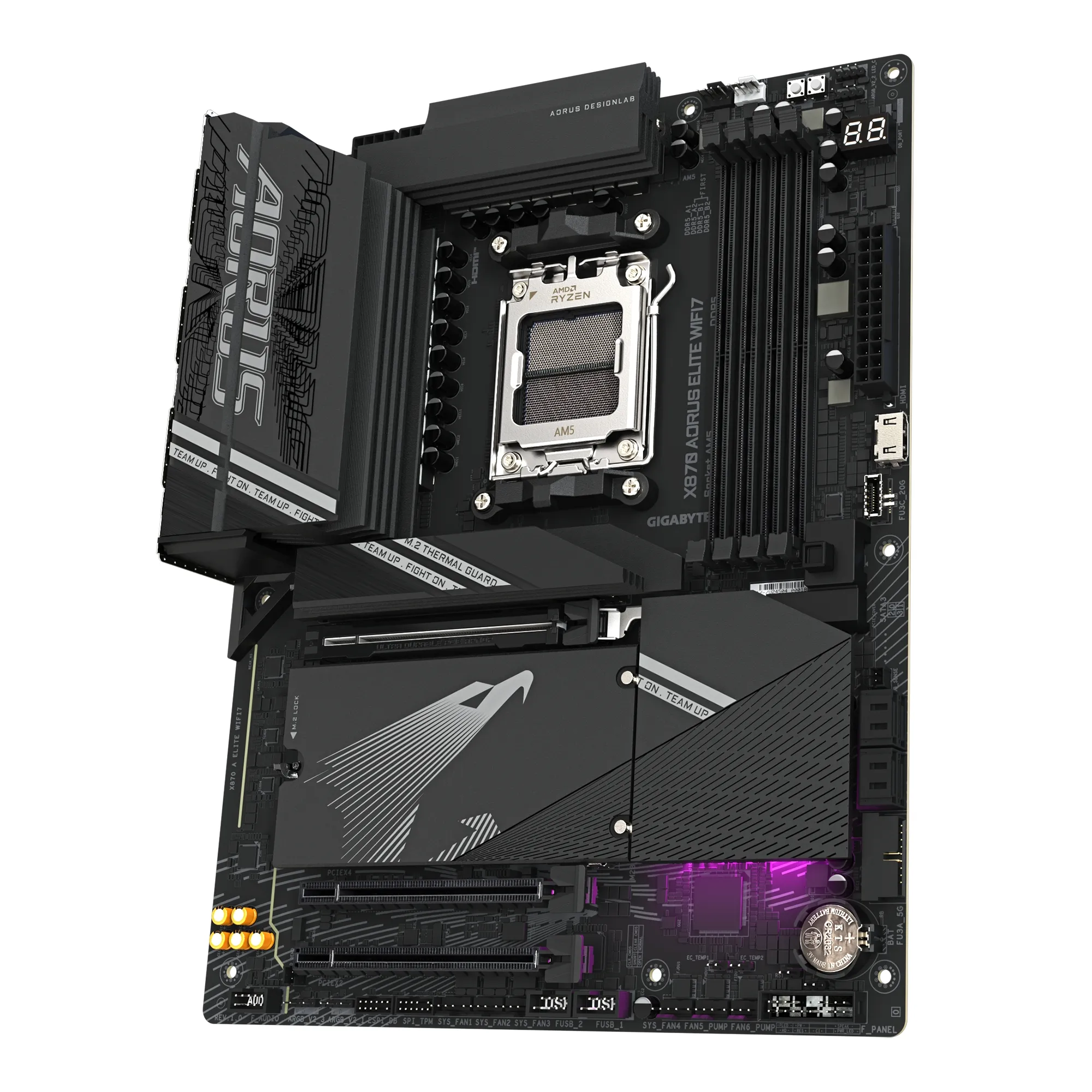 Купить Материнская плата Gigabyte X870 AORUS ELITE WIFI7 - фото 3