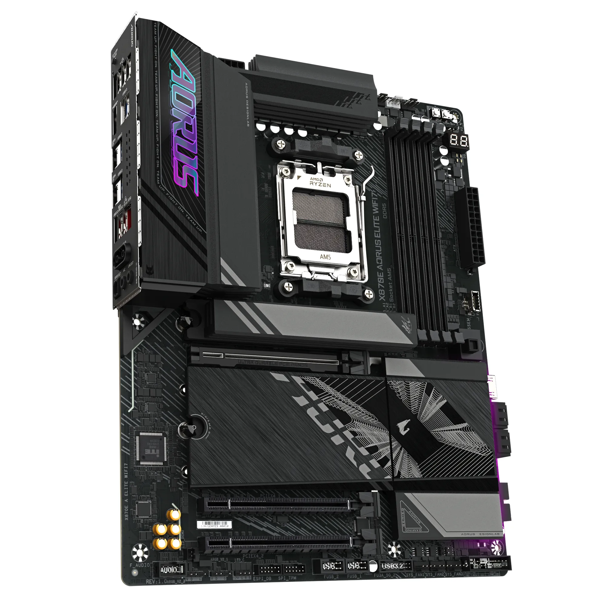 Купити Материнська плата Gigabyte X870E AORUS ELITE WIFI7 - фото 2