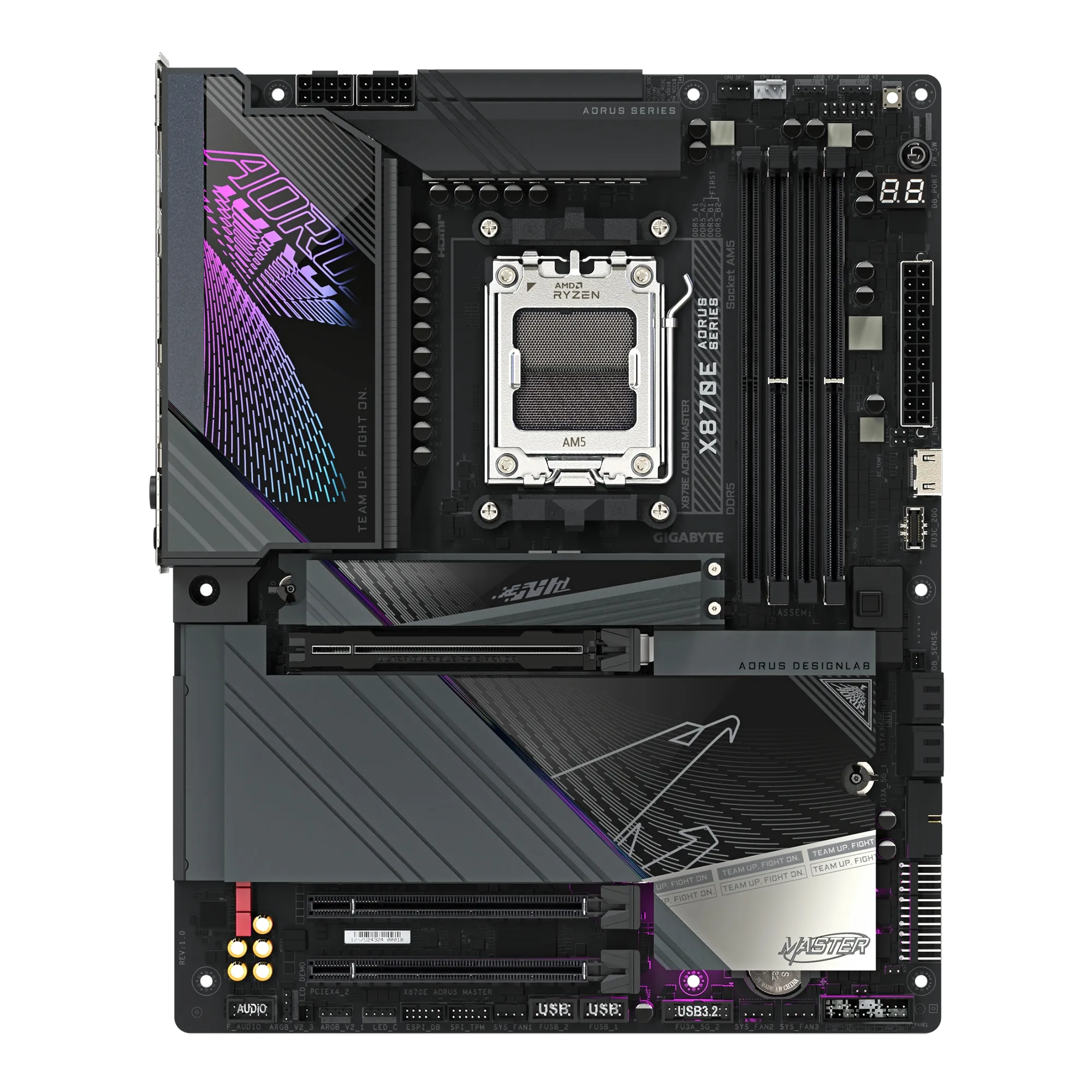 Купить Материнская плата Gigabyte X870E AORUS MASTER - фото 1
