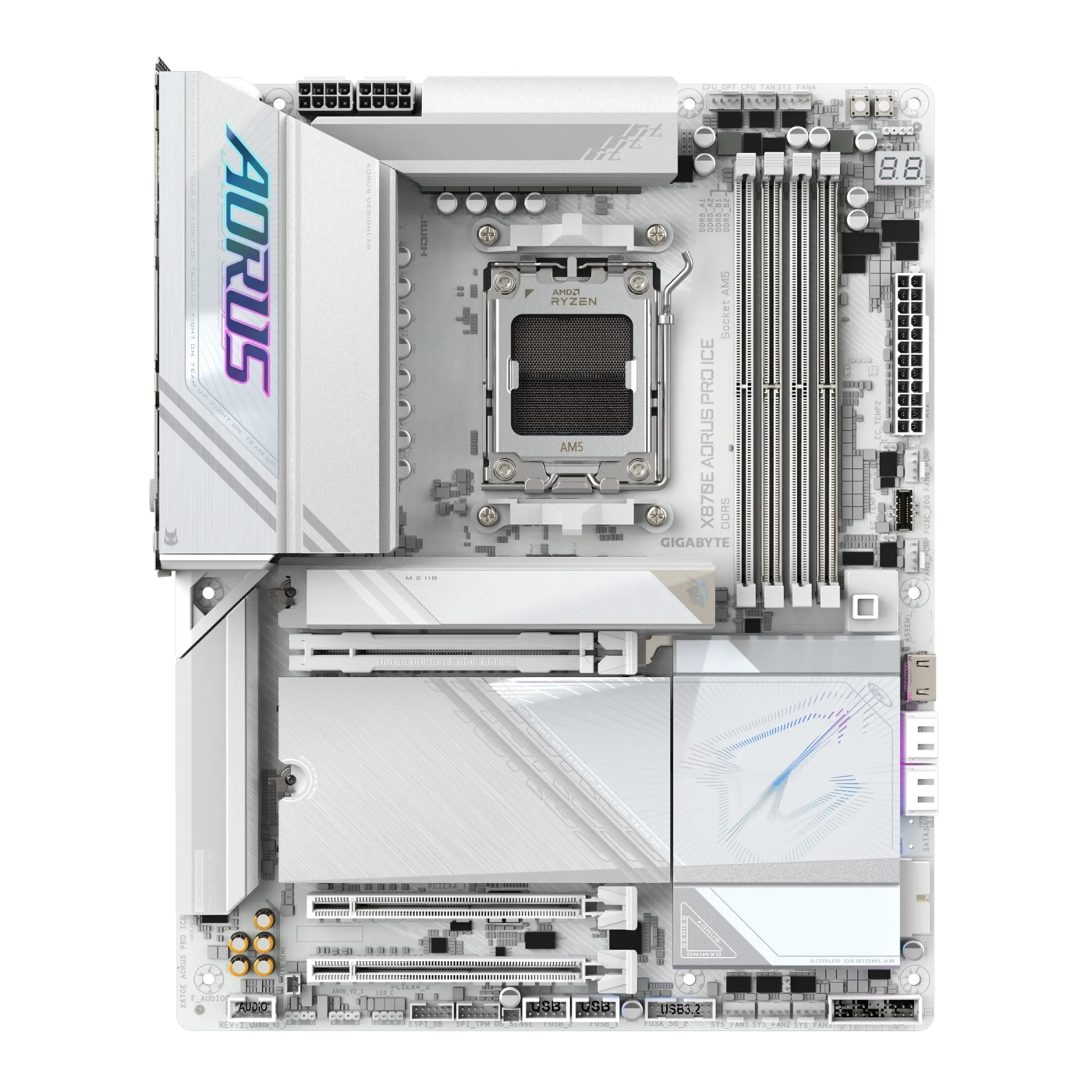 Купить Материнская плата Gigabyte X870E AORUS PRO ICE - фото 1
