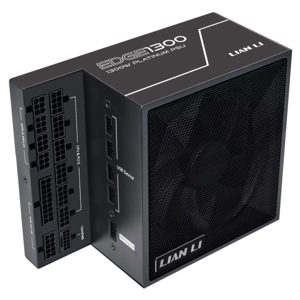 Купить Блок питания Lian Li EDGE1300 80 PLUS Platinum Black (G9P.EG1300.BE00.EU) - фото 2
