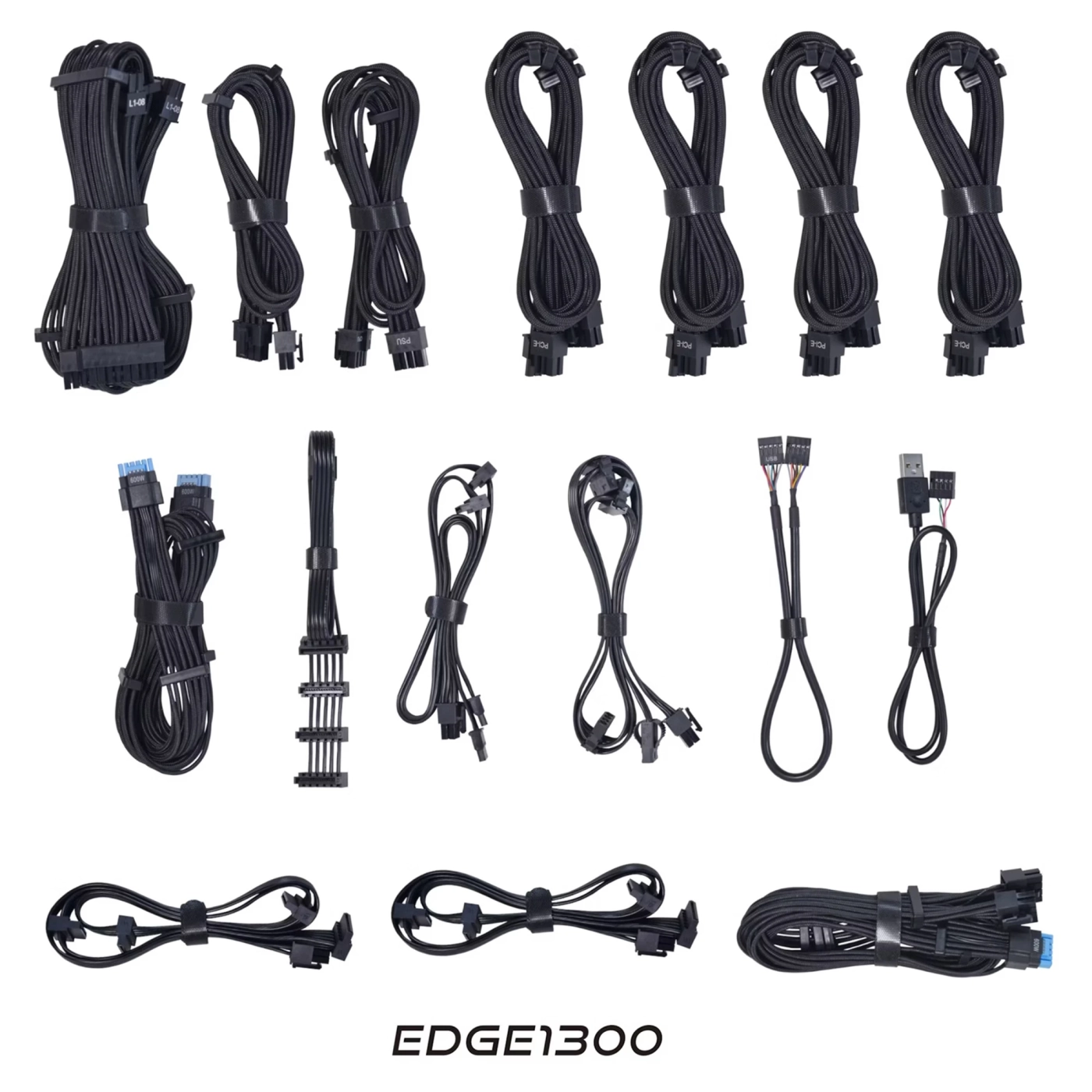Купить Блок питания Lian Li EDGE1300 80 PLUS Platinum Black (G9P.EG1300.BE00.EU) - фото 10