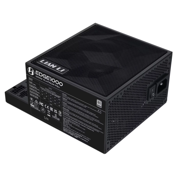 Купить Блок питания Lian Li EDGE1000 80 PLUS Platinum Black (G9P.EG1000.BE00.EU) - фото 2