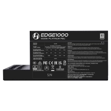 Купить Блок питания Lian Li EDGE1000 80 PLUS Platinum Black (G9P.EG1000.BE00.EU) - фото 3