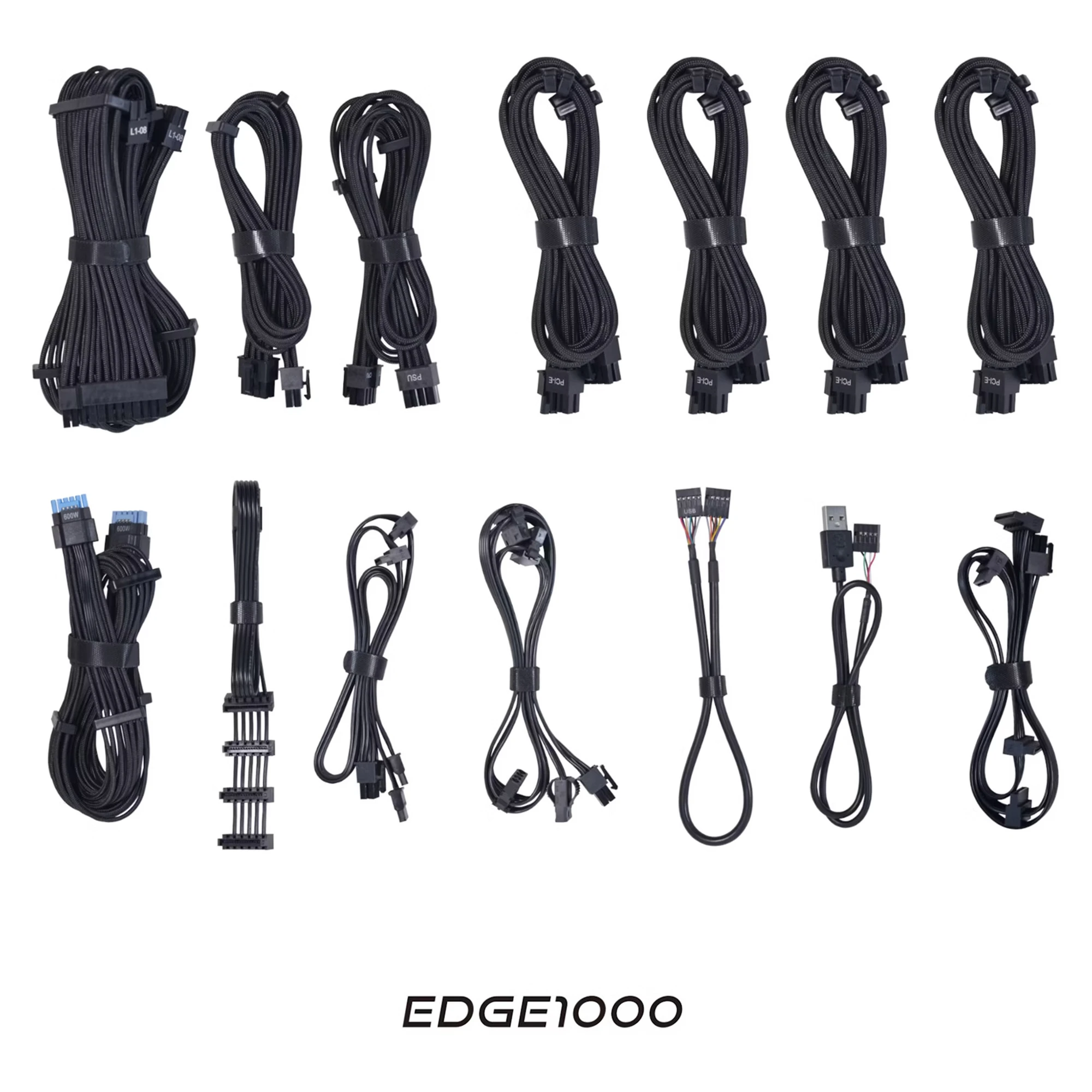 Купить Блок питания Lian Li EDGE1000 80 PLUS Platinum Black (G9P.EG1000.BE00.EU) - фото 9