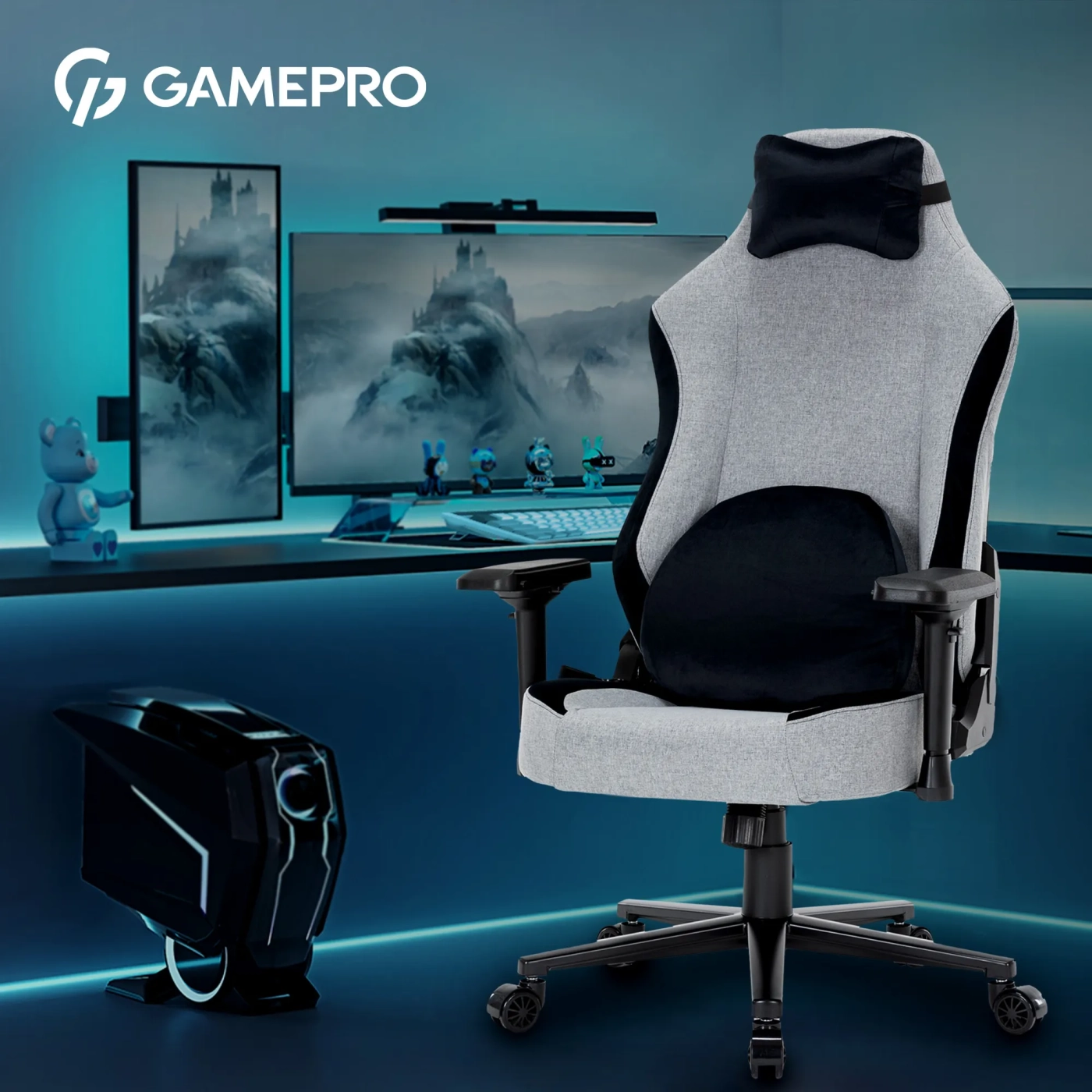Купити Крісло для геймерів GamePro GC715DG - фото 10