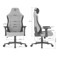 Купити Крісло для геймерів GamePro GC715LG - фото 9