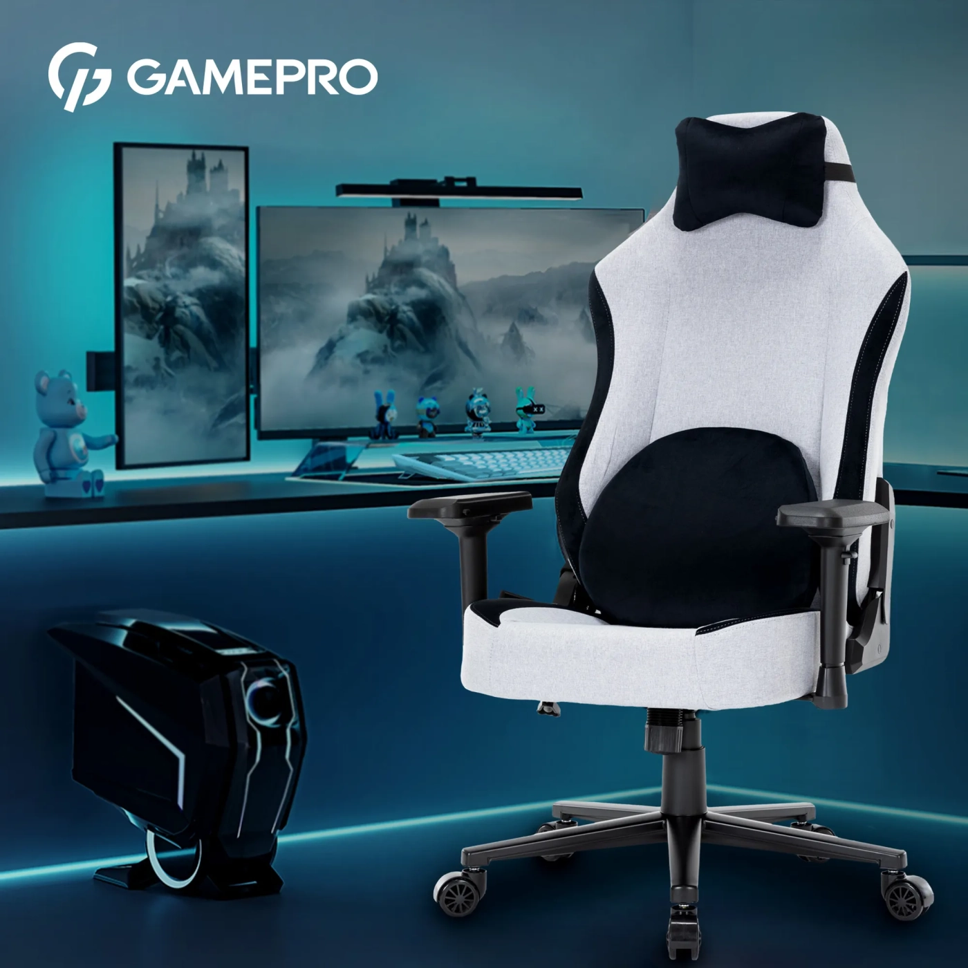 Купити Крісло для геймерів GamePro GC715LG - фото 10
